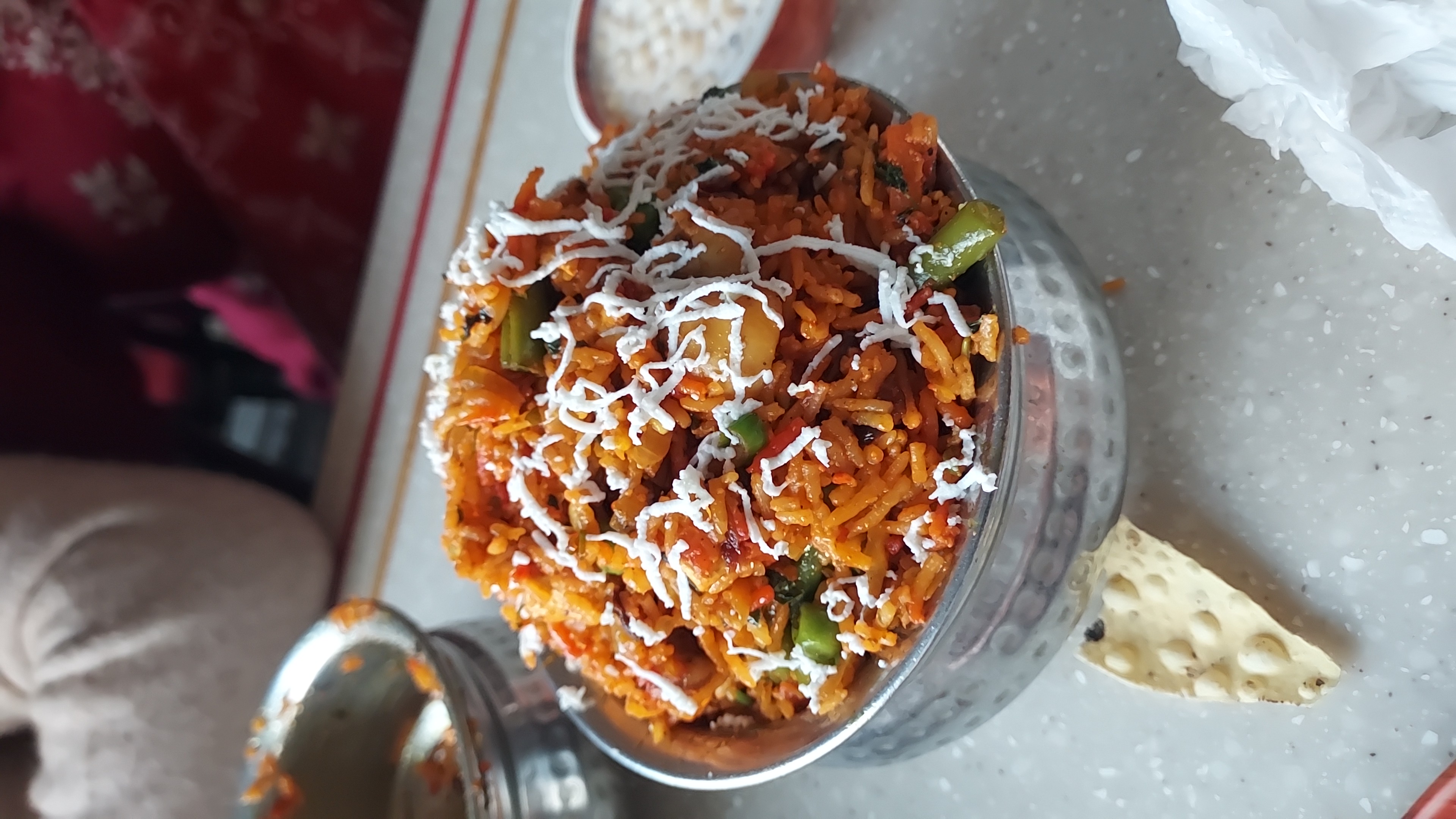 Vegetarian rice
