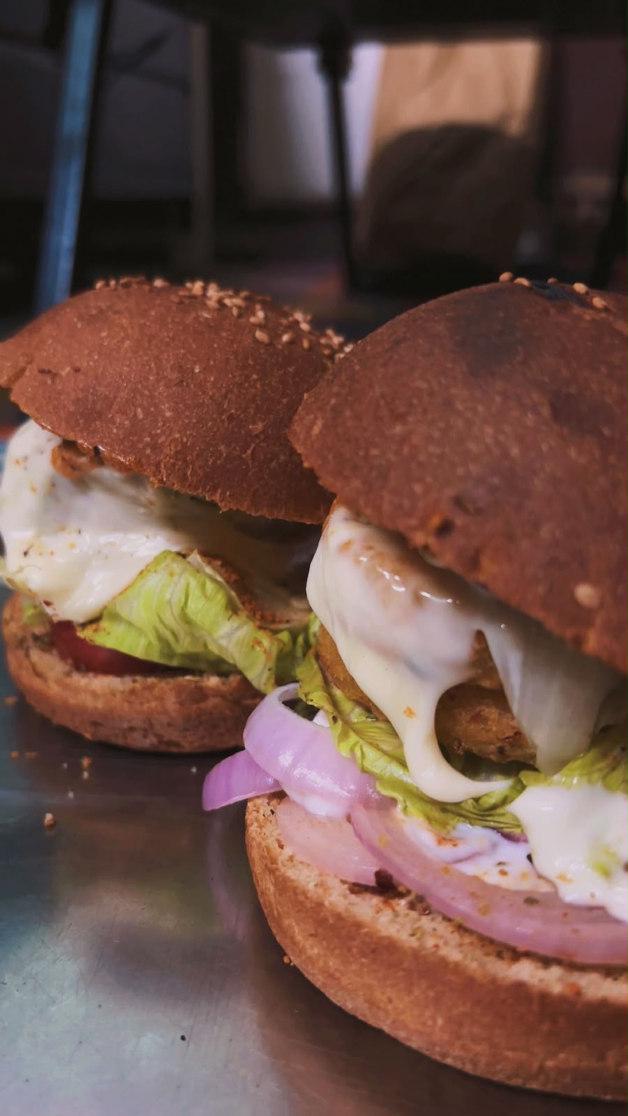 Vegetarian burgers