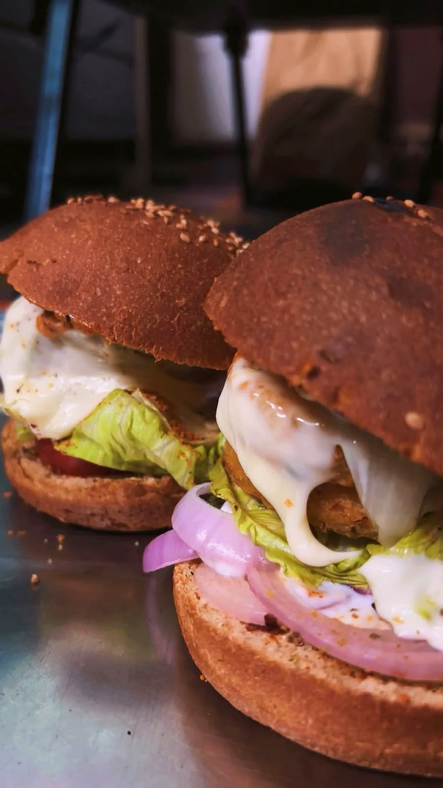 Vegetarian burgers